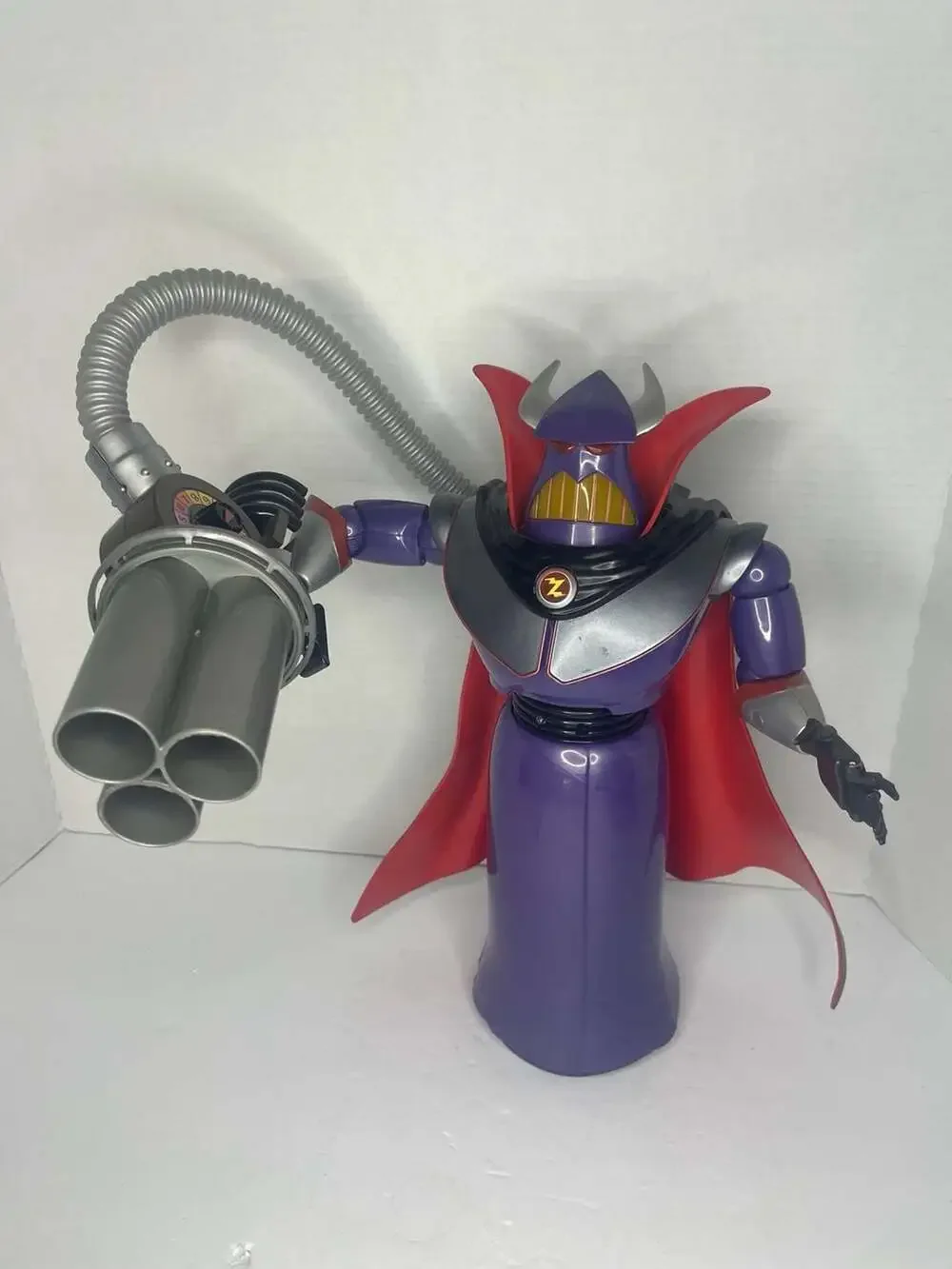 Disney Store Toy Story 14” Emperor Zurg Light-Up Talking Action Figure Works